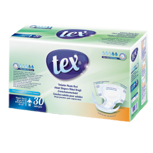 Tex Adult Diapers Large 30-Piece
